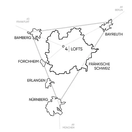 4lofts Fraenkische Schweiz Unterleinleiter